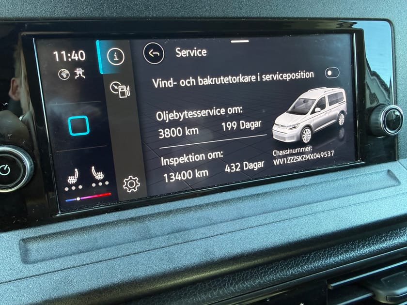 Bild 5 av Volkswagen Caddy Cargo 2.0 TDI BMT 4Motion/DRAG/VÄRMARE/SoV