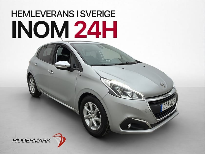 Bild 1 av Peugeot 208 1.2 82hk Panorama P-Sensorer Farthållare