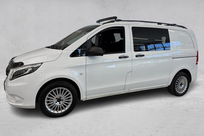 Bilde 2 av Mercedes-Benz Vito 119 BlueTEC 4MATIC 2.8t A1 190 HK DOBBELGULV/ LEDDBAR