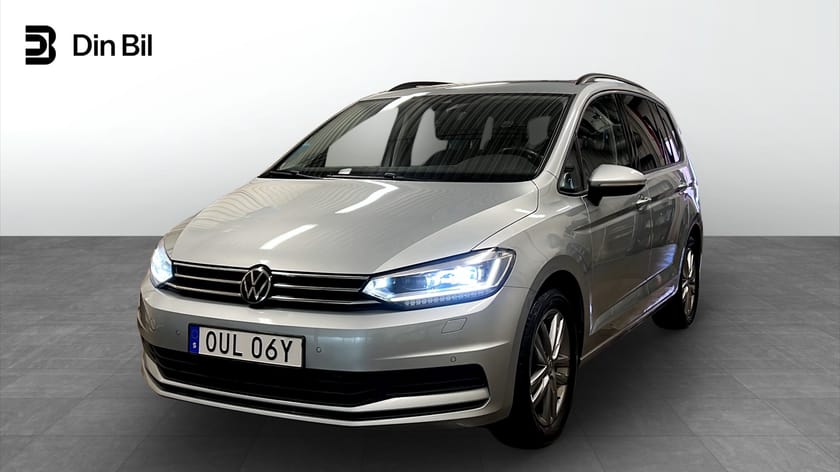 Bild 1 av Volkswagen Touran TSI150 7 Sits Drag/P-värmare