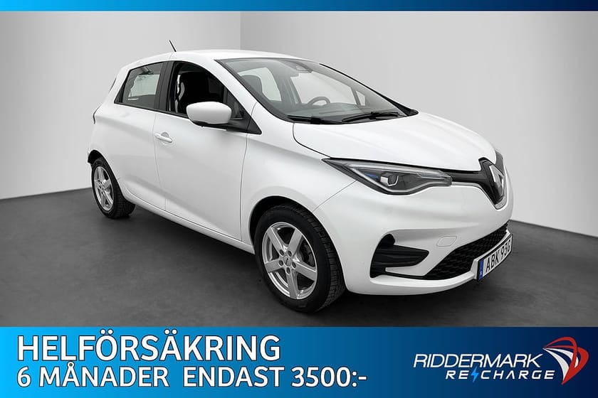 Bild 1 av Renault ZOE R110 52 kWh 109hk Friköpt Batteri Carplay