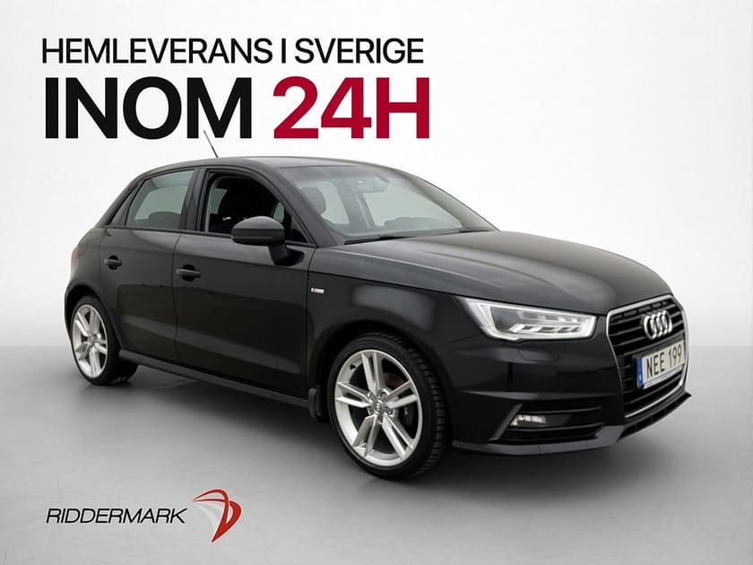 Bild 1 av Audi A1 Sportback 1.0 TFSI 95hk S-Line Bluetooth 0,43l/mil
