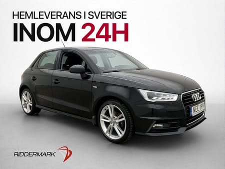 Audi A1 Sportback 1.0 TFSI 95hk S-Line Bluetooth 0,43l/mil