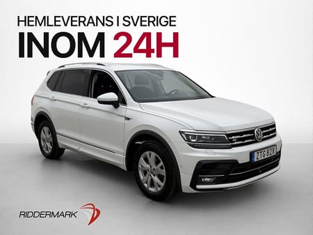 Volkswagen Tiguan Allspace 7-sätes 4M 200hk R-Line 7sit Cockpit Värm