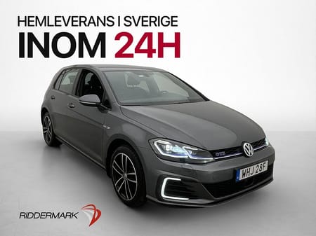 Volkswagen Golf GTE Cockpit Värme P-sensorer CarPlay