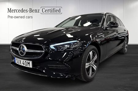 Mercedes-Benz C 300 T e Distronic Drag Minnesstolar Carplay Rattvärme