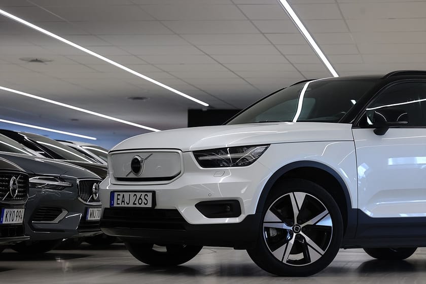 Bild 5 av Volvo XC40 P8 AWD Recharge 408hk "Kampanj!" Core 532km räckvidd Drag Värmare MOMS