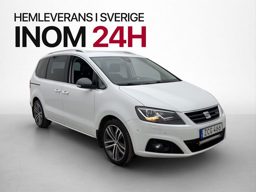 Bild 1 av SEAT Alhambra 7-Seater 2.0 TDI 4Drive FR-Line 7Sits D-Värm B-Kam Drag