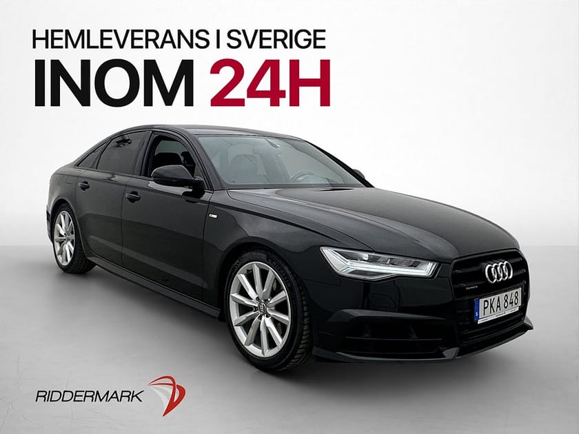 Bild 1 av Audi A6 Sedan 2.0 TDI Q 190hk S-Line Värmare Skinn Drag