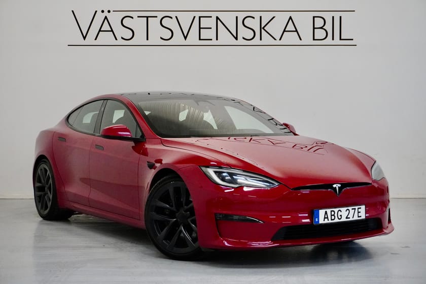 Bild 1 av Tesla Model S Plaid 1020hk 21" MOMS/VAT