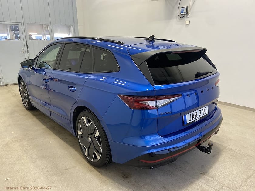 Bild 4 av Škoda Enyaq RS Skoda 340hk Drag, panorama se spec.