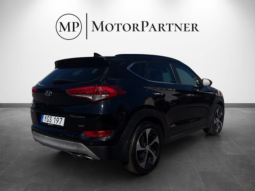 Bild 5 av Hyundai Tucson 2.0 CRDi 4WD Premium Pano Läder Kamera Navi