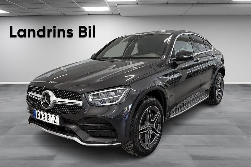 Bild 1 av Mercedes-Benz GLC 300 de Coupé 4MATIC AMG Line Moms