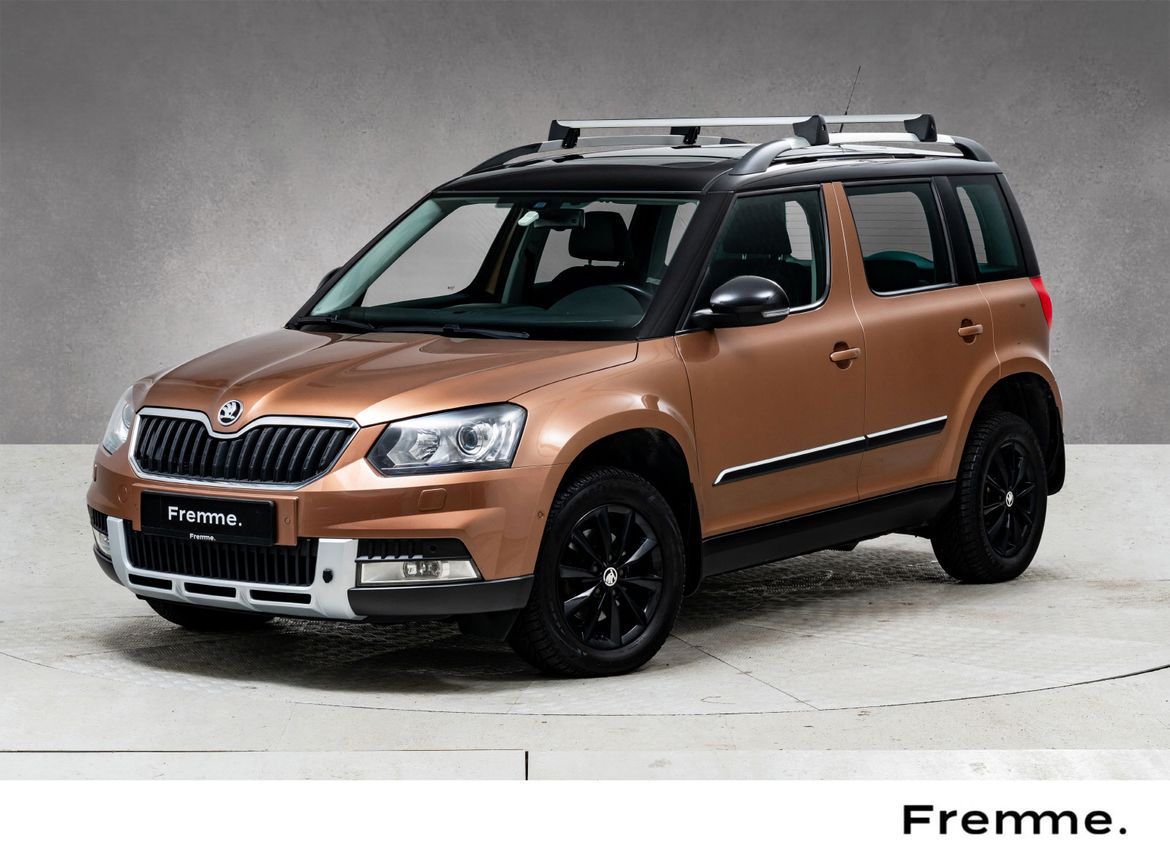 Škoda Yeti 2.0 TDI 4x4 Manuell, 6-trinn, 140hk, 2015