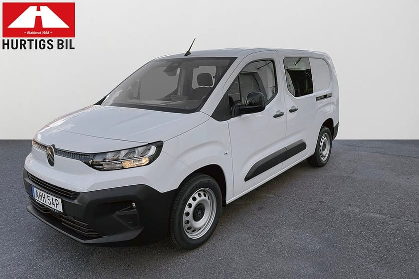 Bild 3 av Citroën Berlingo Crew Van Cab L2 130 Aut/Crew cab 5 Sits/Drag/Värmare/Omg le