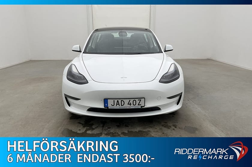 Bild 3 av Tesla Model 3 Long Range AWD MOMS Dragkrok Autopilot Sv-Såld