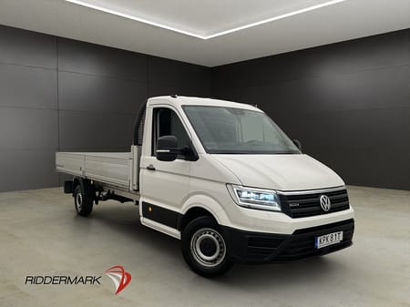 Volkswagen Crafter Chassi L4 177hk 4Motion Värm 3-Sits CARPLAY MOMS
