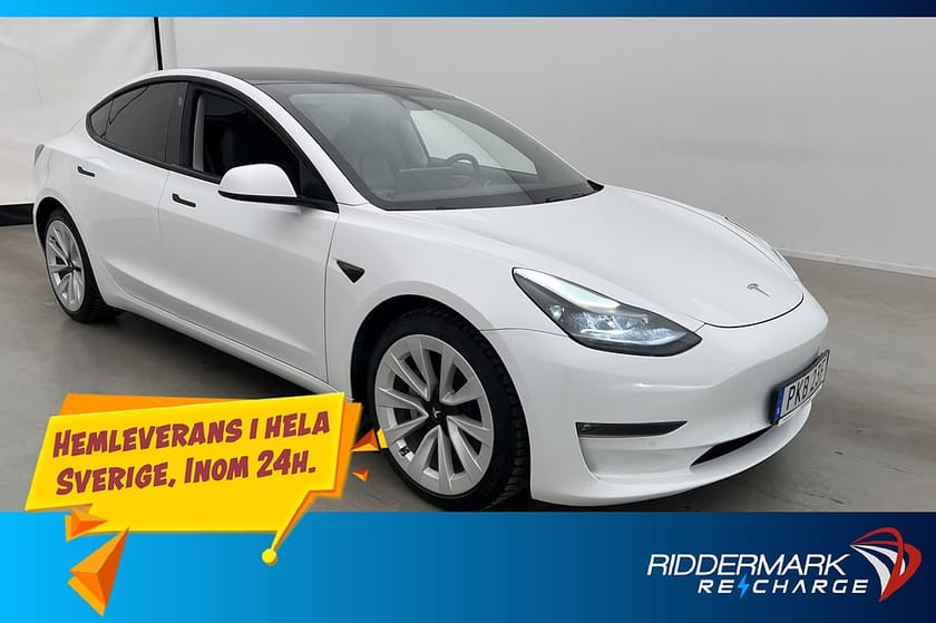 Bild 3 av Tesla Model 3 Long Range AWD Svensksåld Autopilot Pano