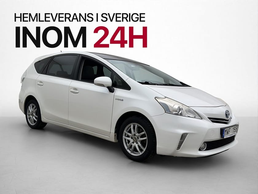 Bild 1 av Toyota Prius+ Hybrid 136hk 7-Sits Pano Kamera HUD Navi
