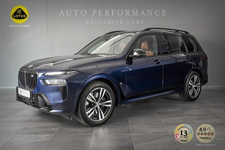 BMW X7 M60i xDrive 530hk 6-sits Obs! Spec. / Hemleverans /