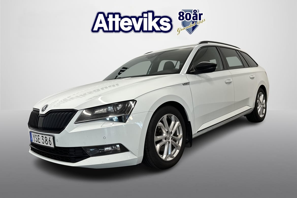 Škoda Superb Kombi 2.0 TDI 4x4 SCR DSG Sekventiell, 190hk, 2017