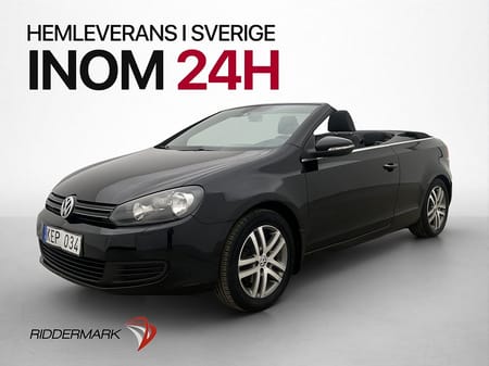 Volkswagen Golf Cabriolet 1.4 TSI 122hk Farthållare 2-BRUK