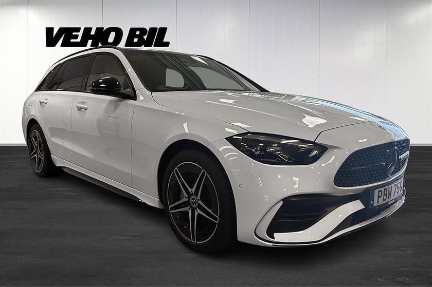 Bild 2 av Mercedes-Benz C 300 T e C300 AMG Line, Drag, Nightpack, Panelbelysning