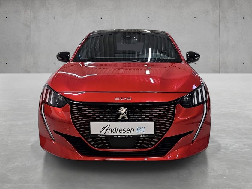 Bilde 5 av Peugeot e-208 GT   Panorama soltak/Adaptiv cruise/Parkeringspakke