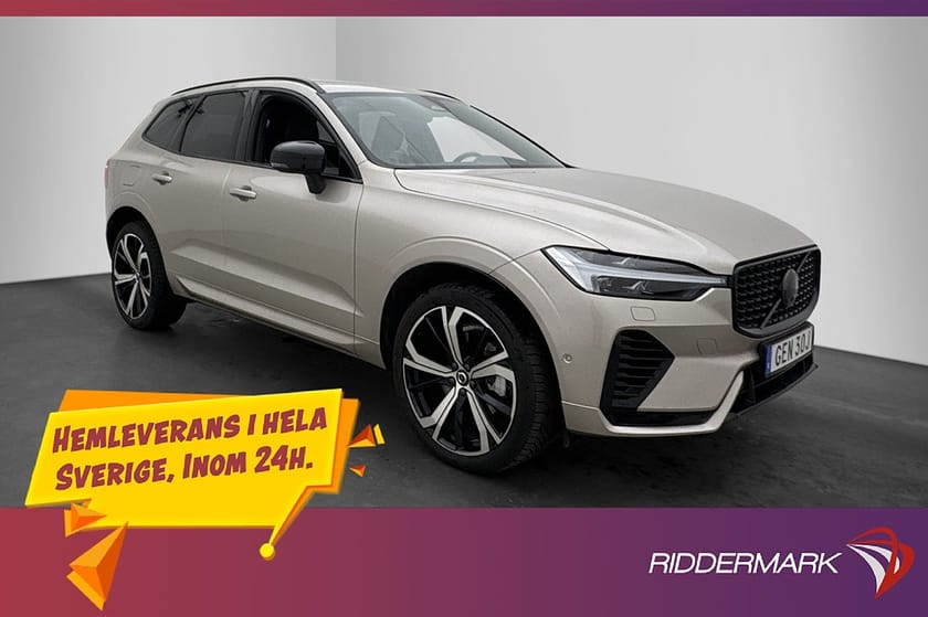 Bild 1 av Volvo XC60 T6 Long Range AWD Plus Dark H/K Pano Luft 360°