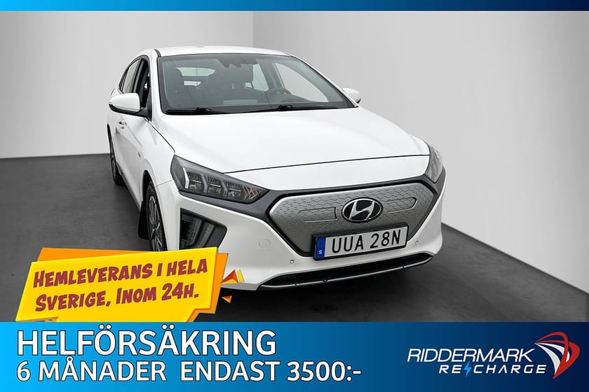Bild 1 av Hyundai Ioniq Electric 38.3 kWh Premium Plus Skinn Kamera