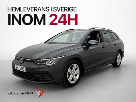 Volkswagen Golf Sportscombi Cockpit Navi Rattvärme CarPlay P-Sensorer