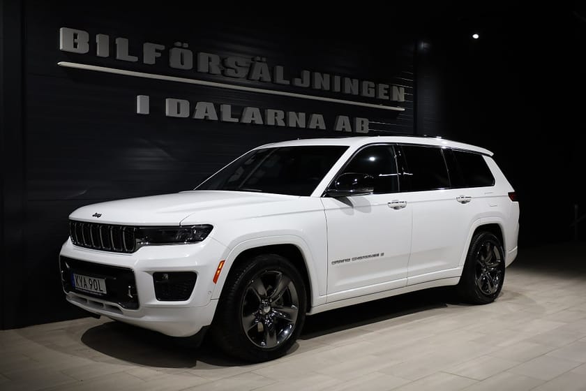 Bild 1 av Jeep Grand Cherokee L Overland 3.6 V6 4WD 296hk 6-sits Luftfjädring/SoV-hjul