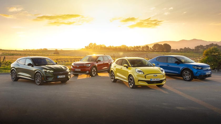 Nya Ford Puma Gen-E  bakgrundsbild