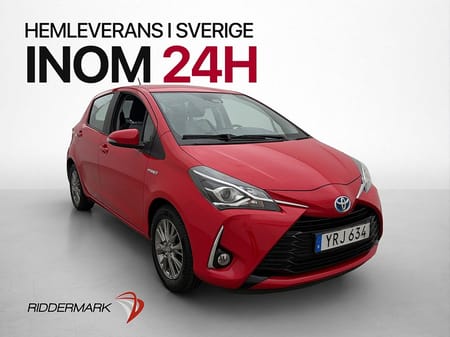 Toyota Yaris Hybrid 101hk Active Backkamera 0,37l/mil