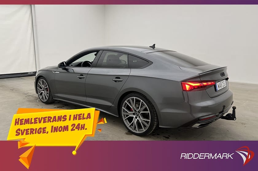 Bild 5 av Audi A5 Sportback 40 TDI quattro Q S Line Cockpit Kamera CarPlay Värmare MOMS