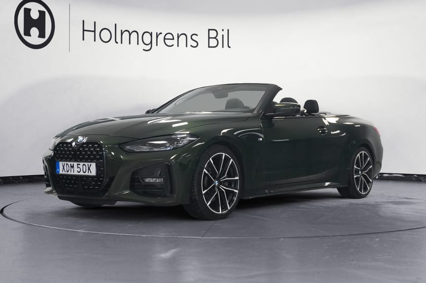Bild 1 av BMW 430i Convertible Cab M Sport Fartpilot HiFi Elstolar