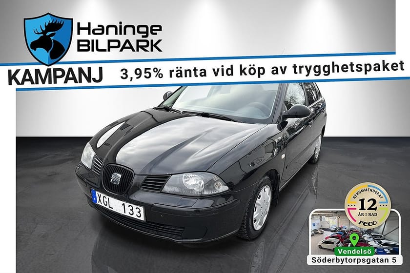 Bild 1 av SEAT Ibiza 5-DR 1.4 MPI SUPERDEAL 3.95% / AUTOMAT / BESIKTAD