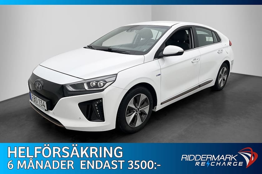 Bild 1 av Hyundai Ioniq Electric 28 kWh Premium Plus Kamera Navi Skinn Elstol