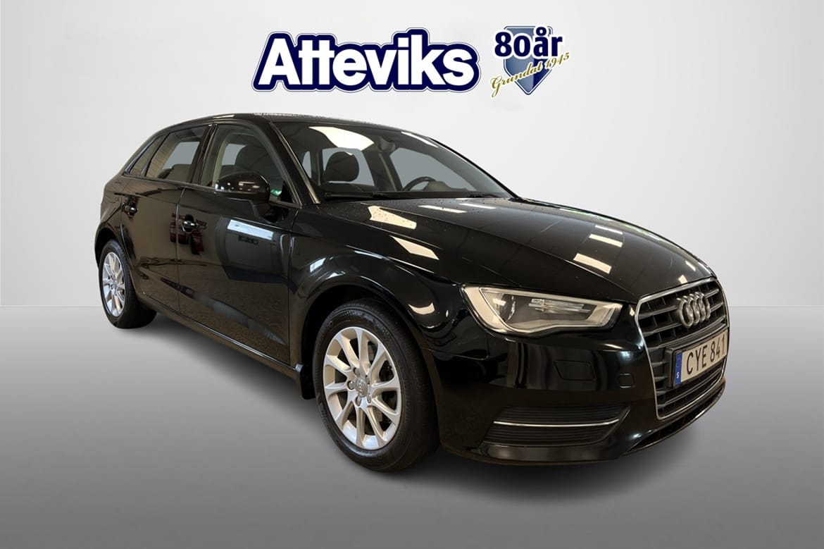 Audi A3 Sportback 1.2 TFSI Manuell, 110hk, 2016