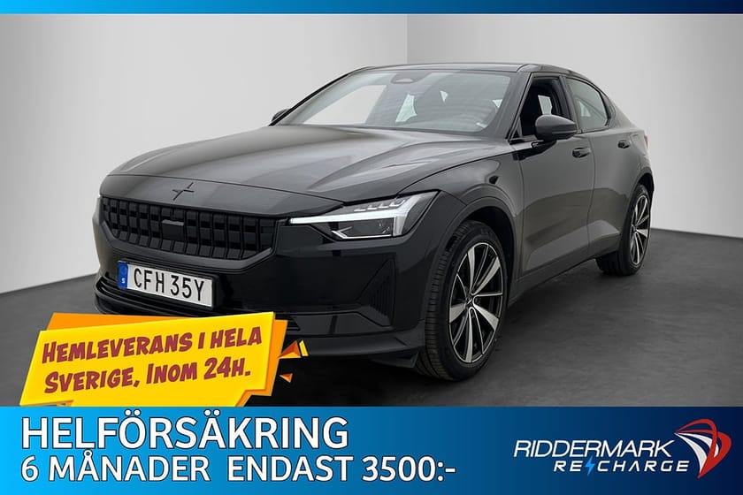 Bild 4 av Polestar 2 Long Range Single Motor 231hk Värmare CarPlay Kamera MOMS