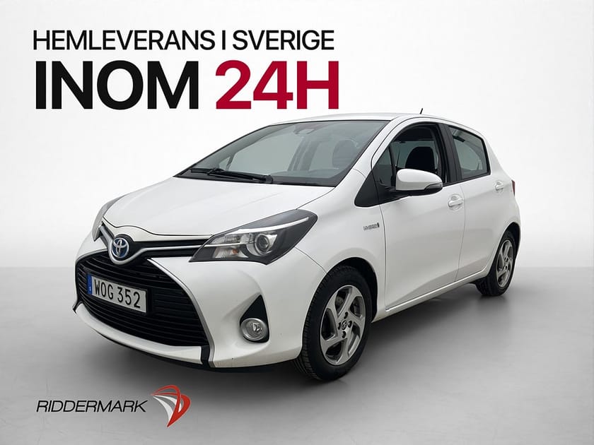 Bild 3 av Toyota Yaris Hybrid e-CVT 101hk Active Kamera Farthållare