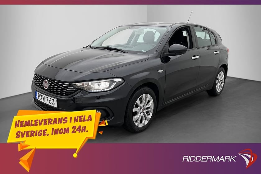 Bild 1 av Fiat Tipo 1.6 E.Torq 110hk Lounge Värmare P-Sensorer Farth