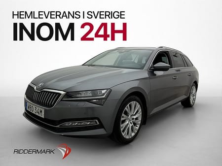 Škoda Superb Kombi Skoda 2.0 TDI 200hk 4x4 Business Drag Skinn Värm MOMS