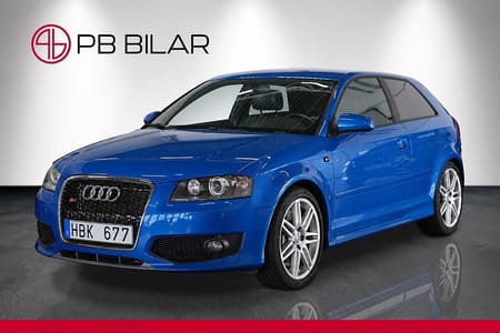Audi S3 2.0 TFSI 265hk Quattro Läder Sprint Blue Pearl PDC