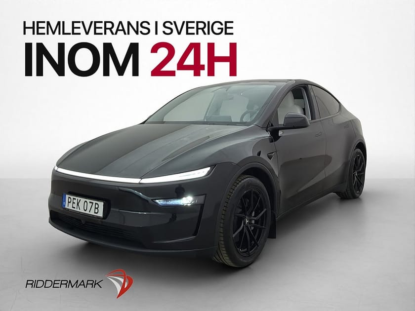 Bild 4 av Tesla Model Y Long Range AWD AP Drag Ljus interiör Sv.Såld