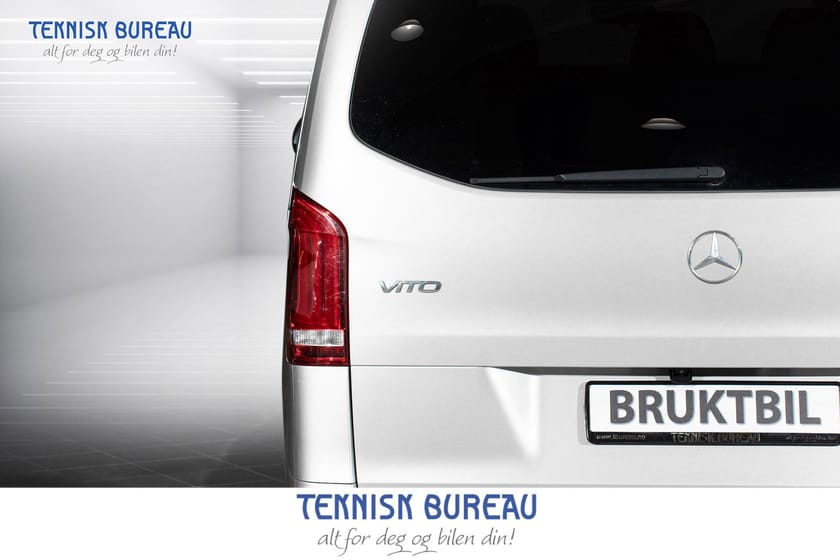 Bilde 5 av Mercedes-Benz Vito 119 CDI 4x4 3.2t 190hk, webasto, LED, DOBBELT GULV