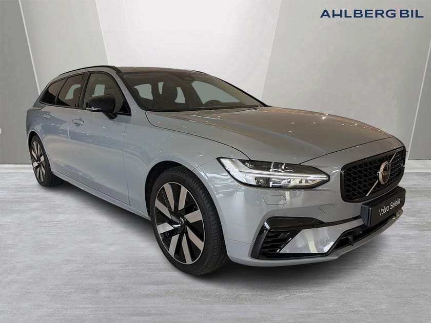 Bild 1 av Volvo V90 T6 Plus Dark Nordic Edition, Dragkrok Halvautomatisk, Parkeringskamera Bak, Baklucka Elmanövrerad, Google Maps