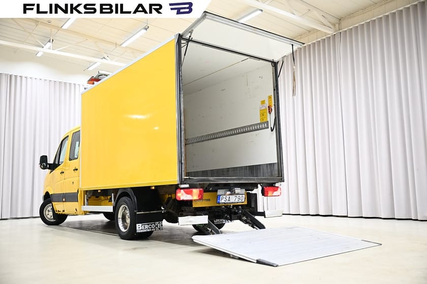 Bild 5 av Volkswagen Crafter Chassi Double Cab 2.5 TDI 136HK Automat|Dubbelhytt|Volymskåp|Bakgavellyft