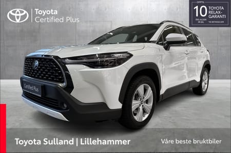 Toyota Corolla Cross Hybrid AWD-i ACTIVE TECH, PEARL WHITE, RENTEKAMPANJE