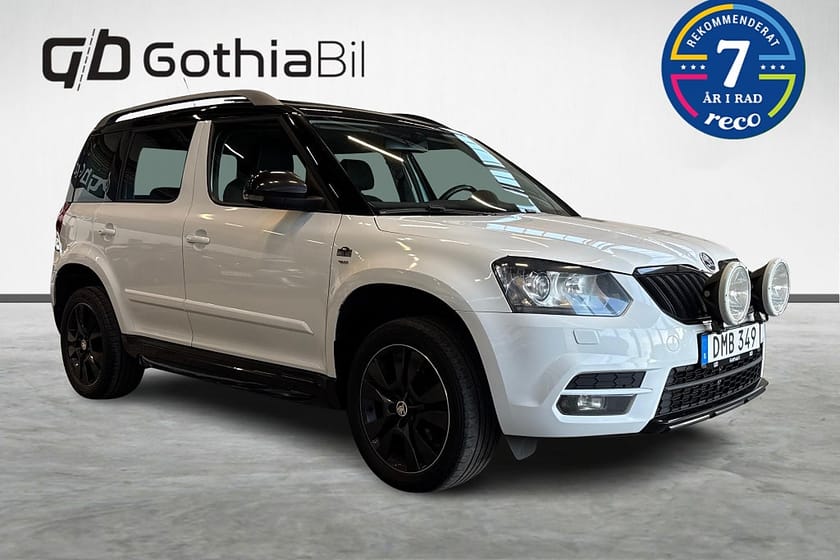 Bild 3 av Škoda Yeti Skoda 2.0 TDI Aut 4x4 Monte Carlo Navi Drag Pano Farthållare